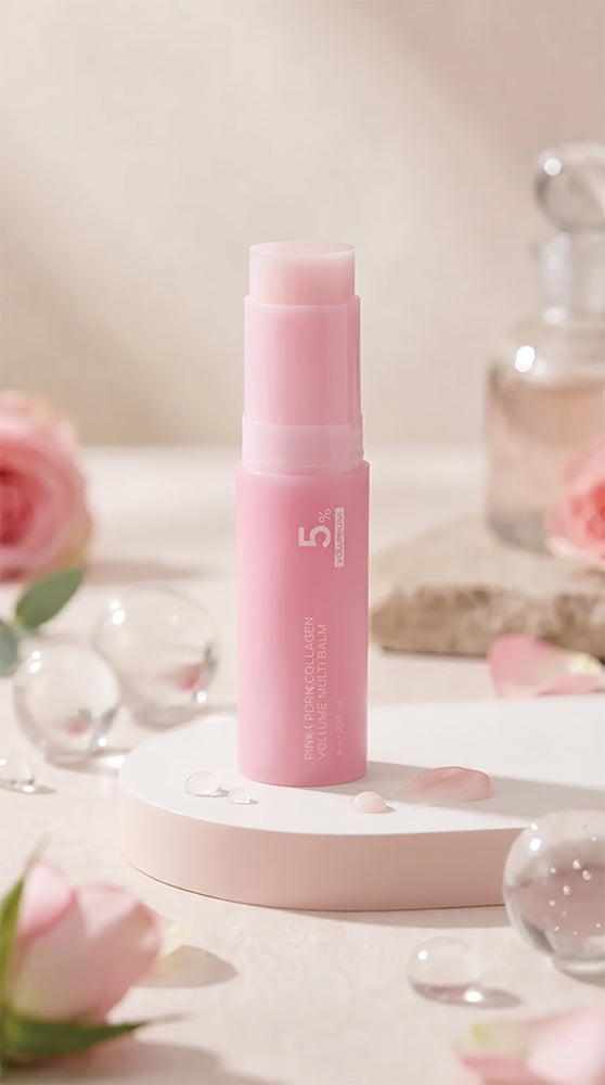 Pink collagen volume multi balm